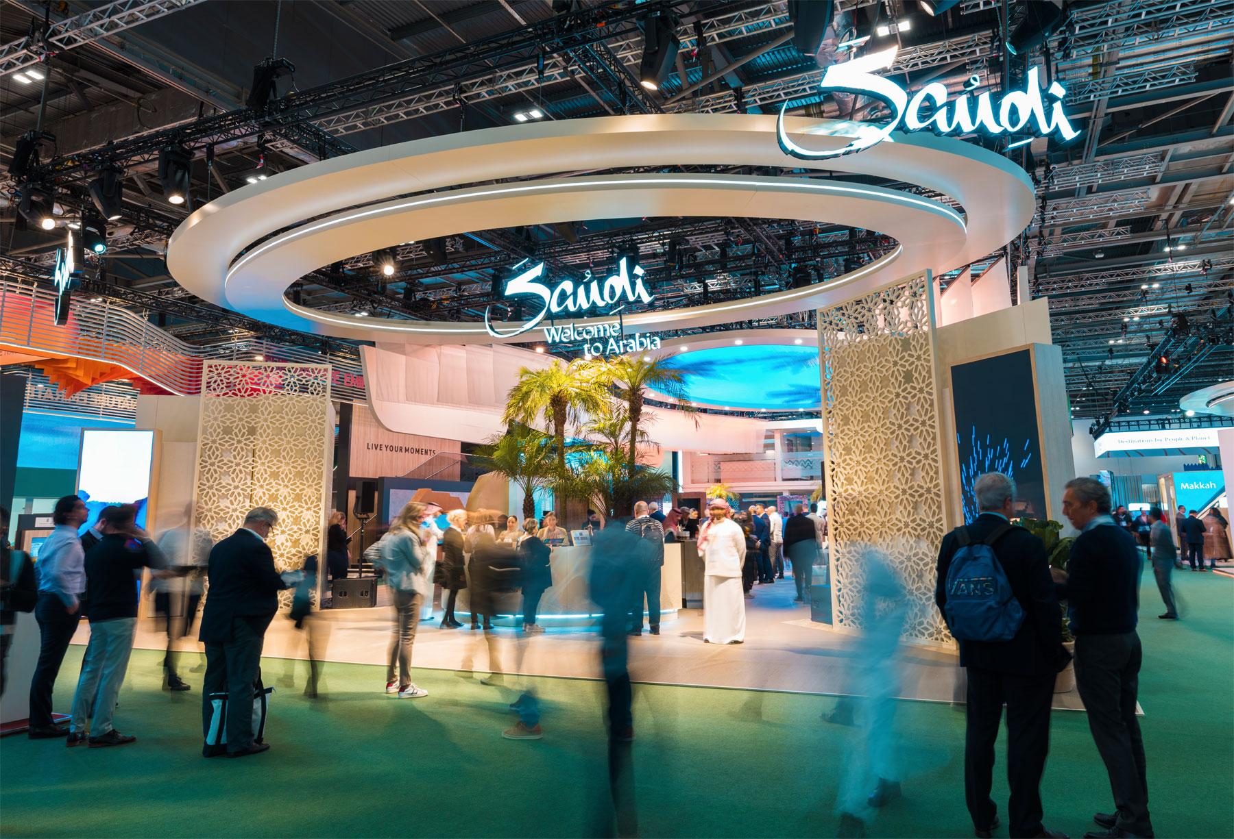 Saudi tourism pavilion at an international expo